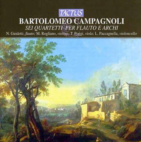 Campagnoli/ Guidetti/ Rogliano/ Poggi - Six Flute Quartets
