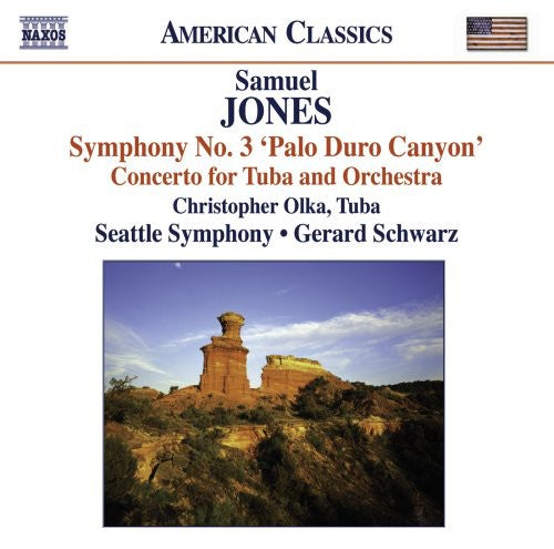 Jones/ Olka/ Seattle Symphony/ Schwarz - Symphony No. 3 Palo Duo Canyon / Concerto for Tuba