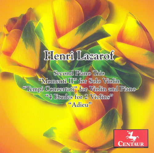 Lazarof/ Edinger/ Schmidt/ Hellwig/ Lliescu - Second Piano Trio