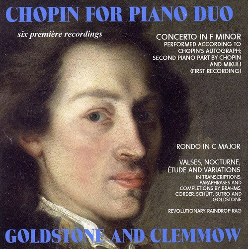Chopin/ Schutt/ Brahms/ Goldstone/ Clemmow - Chopin for Piano Duo