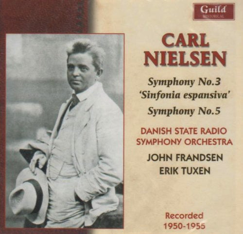 Nielsen/ Danish State Radio Sym/ Frandsen - Symponies No 3 Op 27 No 5 Op 50