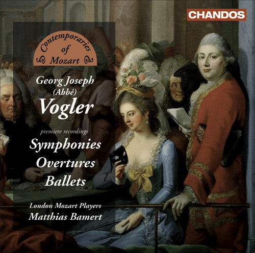 Vogler/ Juritz/ London Mozart Players/ Bamert - Symphonies / Overtures / Ballets