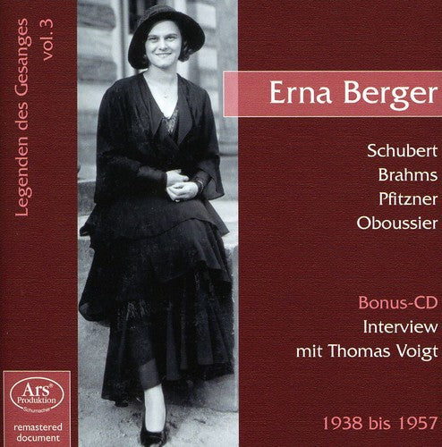 Schubert/ Brahms/ Schumann/ Erna - Lieder & Arias 3