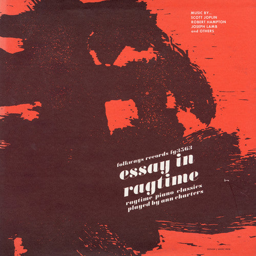 Ann Charters - Essay in Ragtime: Ragtime Piano Classics