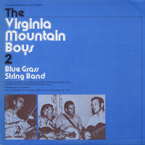 Virginia Mountain Boys - Virginia Mountain Boys 2: Bluegrass String Band