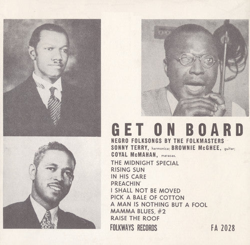 Sonny Terry - Get on Board: Negro Folksongs By the Folkmasters
