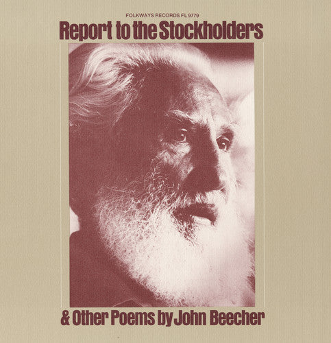 John Beecher - Report to the Stockholders: Poems By John Beecher