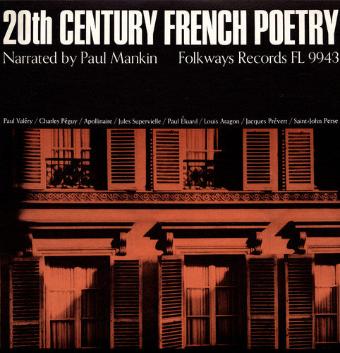 Paul Mankin a. - 20th Century French Poetry