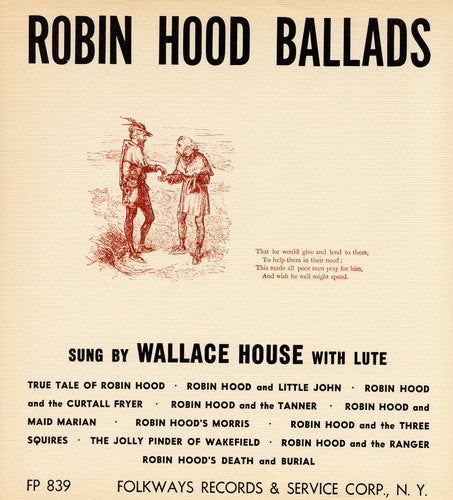 Wallace House - Robin Hood Ballads