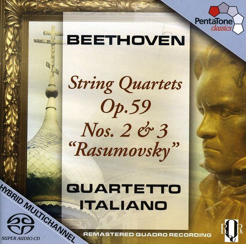 Beethoven/ Quartetto Italiano - String Quartets Op 59 2 & 3