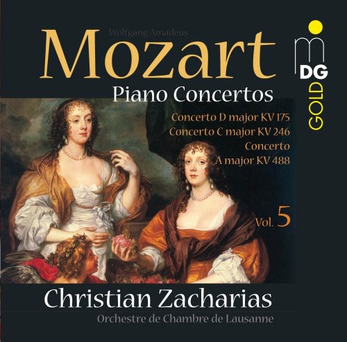 Mozart/ Lausanne Chamber Orchestra/ Zacharias - Piano Concertos 5