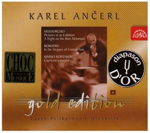 Mussorgsky/ Borodin/ Rimsky-Korsakov/ Ancerl - Gold Edition 4: Pictures at An Exhibition
