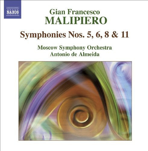Malipiero/ Moscow Symphony Orchestra/ De Almeida - Symphonies Nos 5 6 8 & 11