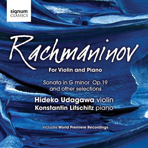 Rachmaninoff/ Udagawa/ Lifschitz - For Violin & Piano