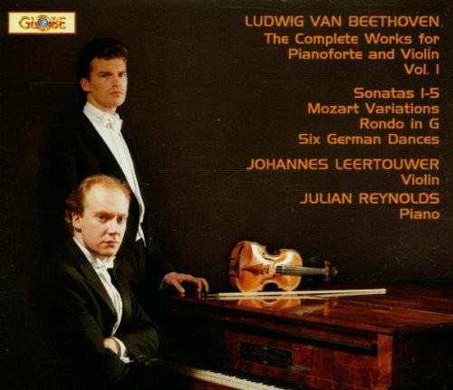 Beethoven/ Leertouwer/ Reynolds - Complete Works for Pianoforte & Violin 1