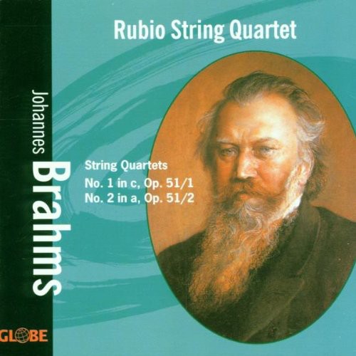Brahms/ Rubio String Quartet - STR Qtet #1 Op.5/1 / STR Qtet #2 Op.51/2