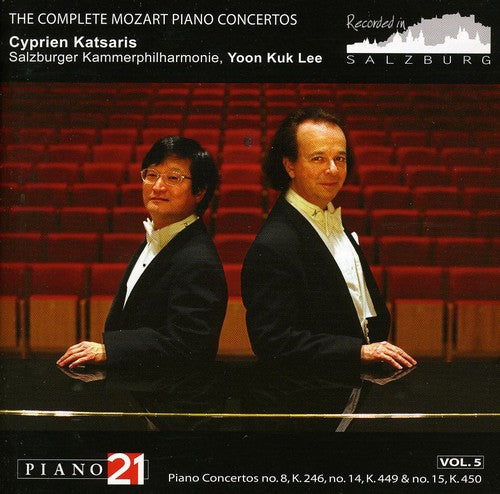 Mozart/ Katsaris/ Salzburg Chamber Po/ Lee - Complete Piano Concertos 5