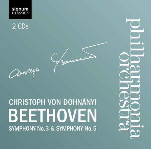 Beethoven/ Philharmonia Orch/ Von Dohnanyi - Symphony 3: Eroica / Symphony 5