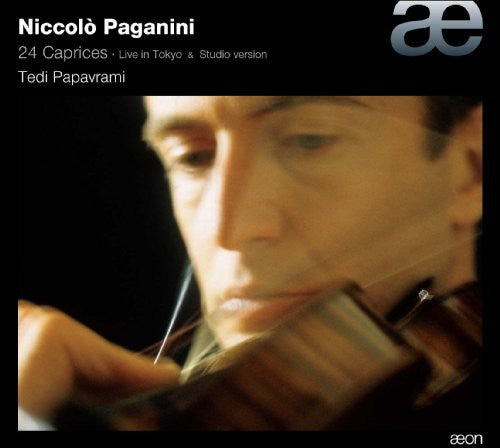 Paganini/ Papavrami - 24 Caprices: Live in Tokyo & Studio Version