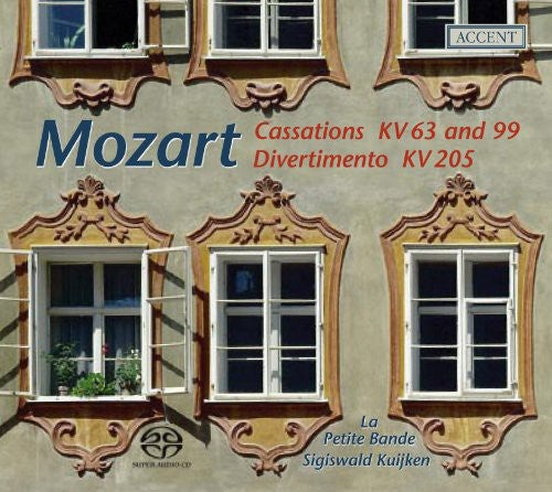Mozart/ La Petite Bande - Cassations KV63 & 99 / Divertimento KV205