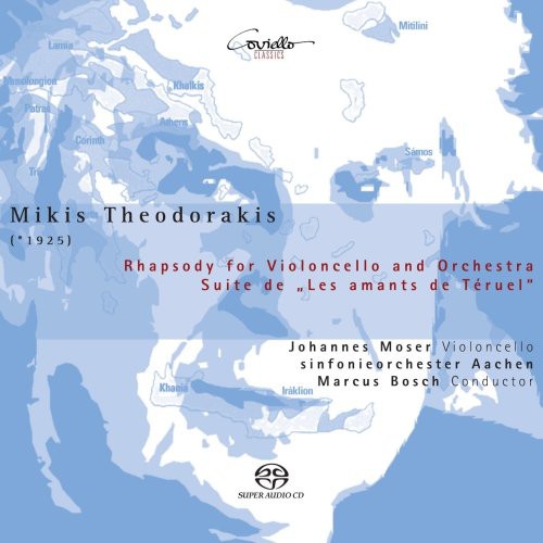 Theodorakis/ Moser/ Sym Orch Aachen/ Bosch - Rhapsody for Violin Cello & Orchestra