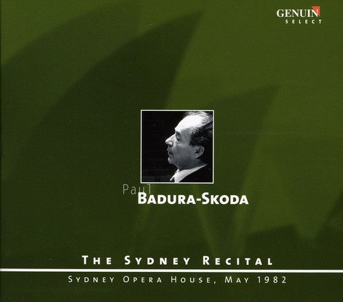 Bach/ Brahms/ Bartok/ Debussy/ Badura-Skoda - Sydney Recital: Sydney Opera House May 1982
