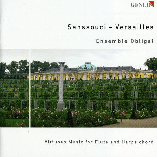 Graun/ Muthel/ Bach/ Obligat Ensemble/ Donjon - Virtuoso Music for Flute & Harpsichord