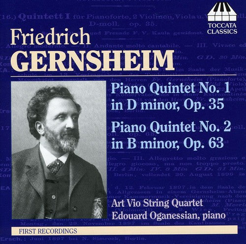 Gernsheim/ Oganessian/ Art Vio String Quartet - Two Piano Quintets