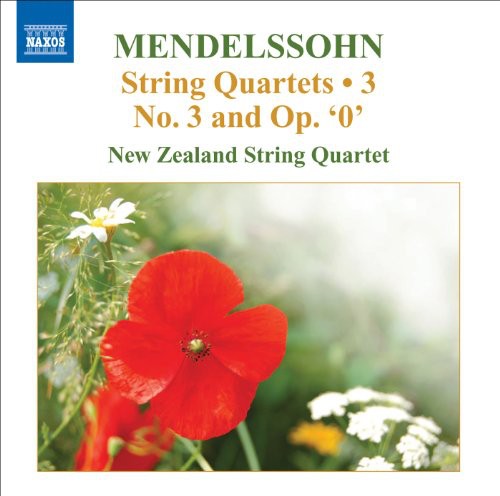 Mendelssohn/ New Zealand String Quartet - String Quartets 3