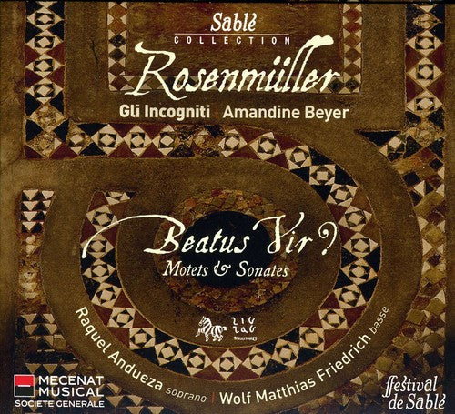 Rosenmuller/ Andueza/ Friedrich/ Incogniti - Beautus Vir