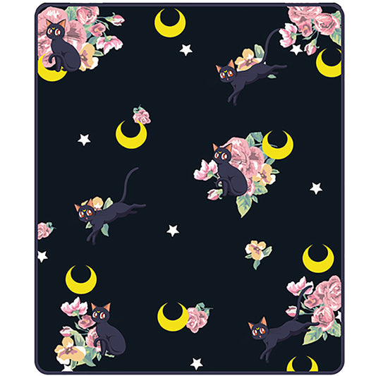 Sailor Moon Luna Guardian Cat AOP Throw Blanket