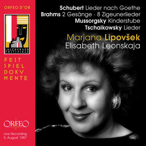 Brahms/ Schubert/ Lipovsek/ Leonskaja/ Riebl - Zwei Gesange Op. 91
