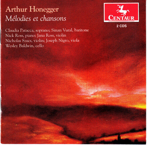 Honegger/ Patacca/ Vural/ Baldwin - Melodies Et Chansons