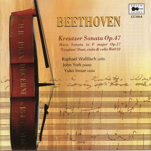Beethoven/ Wallfisch/ York/ Inoue - Sonata in a Major Op 47