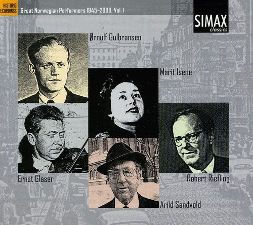 Gulbransen/ Isene/ Glaser/ Riefling/ Sandvold - Great Norwegian Performers 1: 1945-2000