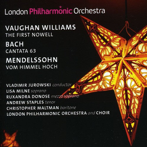 Vaughan Williams/ Bach/ London Philharmonic Orch - First Nowell / Cantata 63 / Vom Himmel Hoch