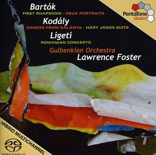 Bartok/ Gulbenkian Orchestra/ Foster - First Rhapsodie: Deux Portraits / Dances from