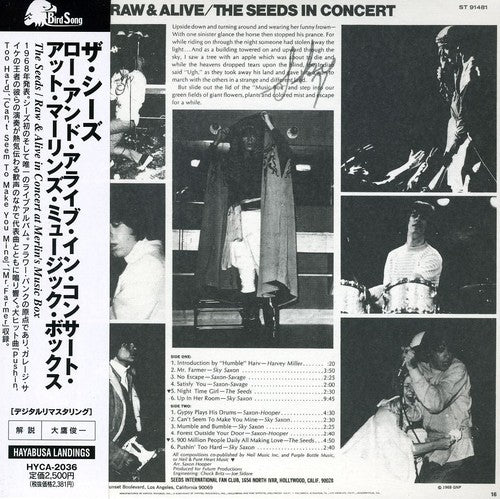 Seeds - Raw & Alive