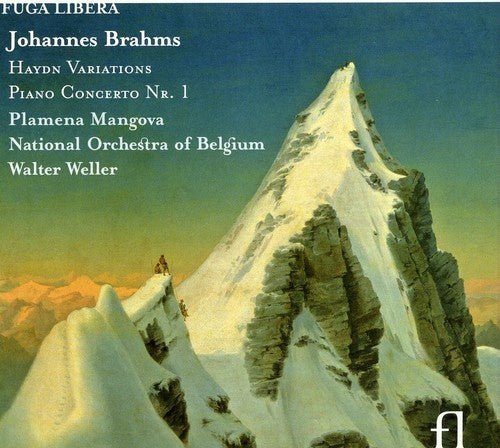 Brahms/ Mangova/ National Orch Belgium/ Weller - Haydn Variations & Piano Concerto 1