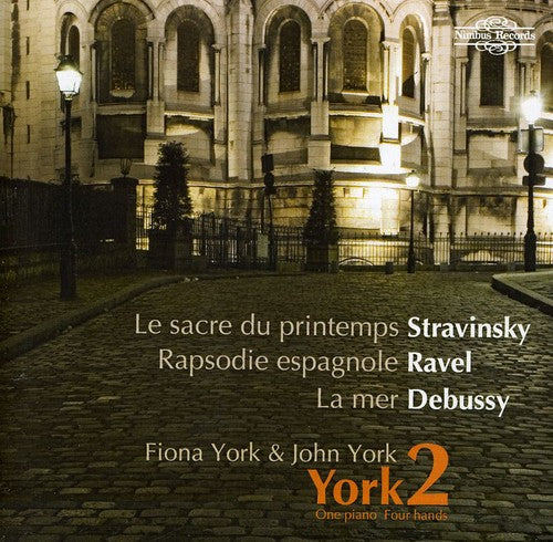 York2/ Stravinsky/ Ravel/ Debussy - One Piano Four Hands