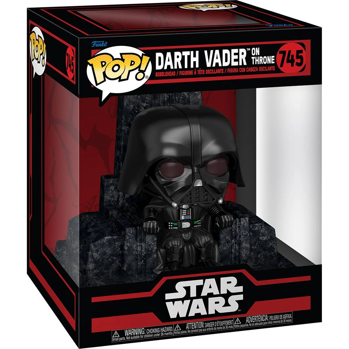 Funko Pop! Star Wars Dark Side Darth Vader on Throne Deluxe