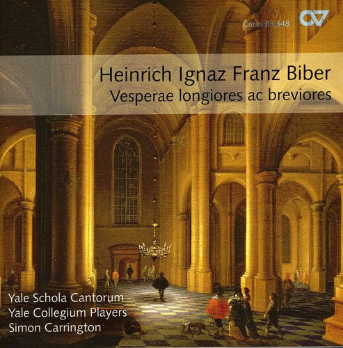 Biber/ Legrenzi/ Leopold/ Carrington/ Fraser - Vesperae Longiores AC Breviores