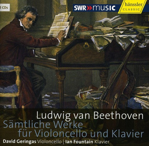 Beethoven/ Geringas/ Fountain - Complete Works for Cello & Piano