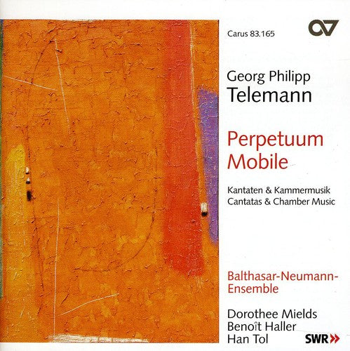 Telemann/ Mields/ Haller/ Balthasar-Neumann-Ens - Perpetuum Mobiel / Cantatas & Chamber Music