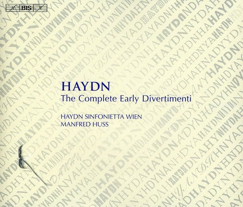 Haydn/ Stadage/ Hydn Sinfonietta Wien/ Huss - Complete Earyly Divertimenti