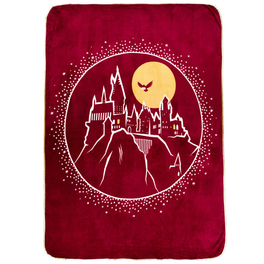 Harry Potter Hogwarts Plush Blanket