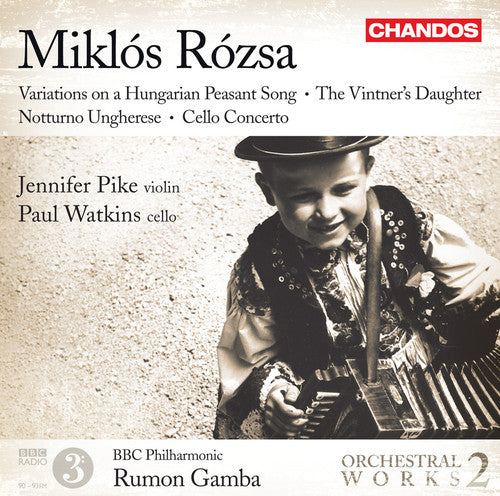Rozsa/ Pike/ Watkins/ Bbcp/ Rumon Gamba - Orchestral Works 2