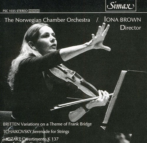 Britten/ Mozart/ Tchaikovsky/ Brown/ Nwco - Divertimento in B Flat Major