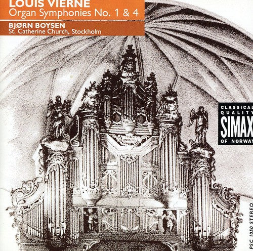 Vierne/ Boysen - Organ Symphonies Nos 1 & 4
