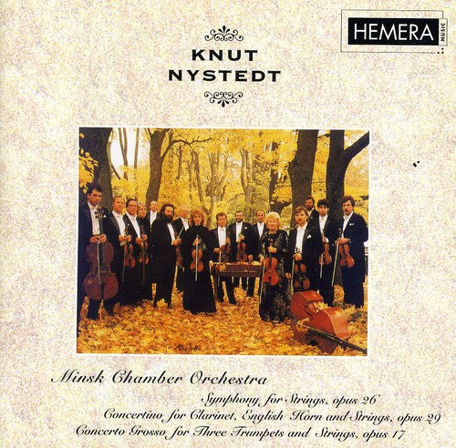 Nystedt/ Minsk Chamber Orchestra - Sym for Strings / Concertino for Clarinet